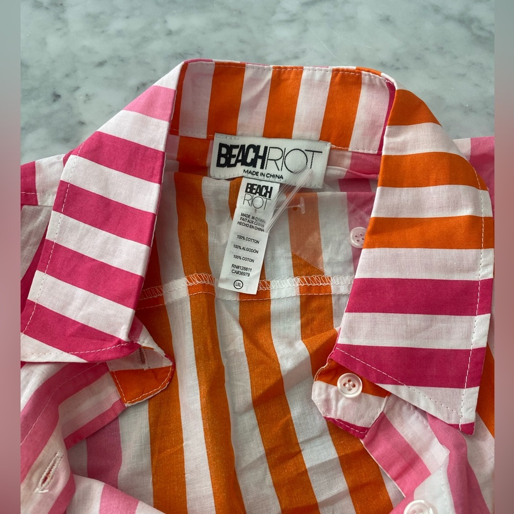 BEACH RIOT ALexa Top in Sunset Stripes NWT - Picture 5 of 5